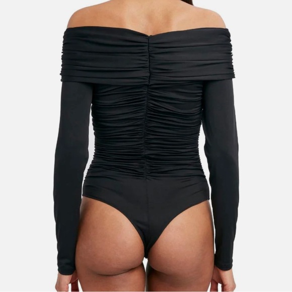 BCBGMAXAZAZRIA black bodysuit,Size S - Picture 2 of 2